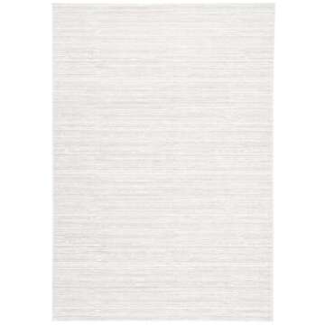 SAFAVIEH Vision Collection Area Rug - 6' x 9', Ivory, Modern Ombre Tonal Chic Design, Non-Shedding & Easy Care, Ideal for High Traffic Areas in Living Room, Bedroom (VSN606J)