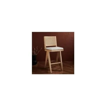 Elegant SAFAVIEH Couture Rattan Bar Stool for Homes