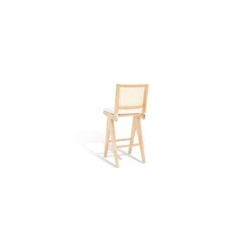 Elegant SAFAVIEH Couture Rattan Bar Stool for Homes