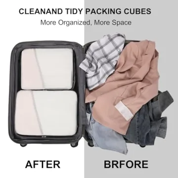 Ultralight Packing Cubes for Efficient Travel Organization