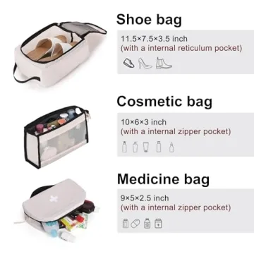 Ultralight Packing Cubes for Efficient Travel Organization