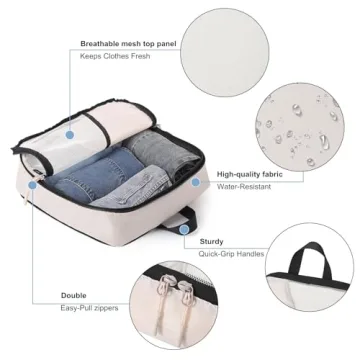 Ultralight Packing Cubes for Efficient Travel Organization