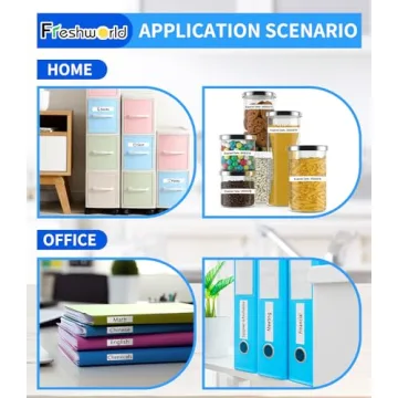 5-Pack M-K231 Compatible Label Tape for Brother P-Touch