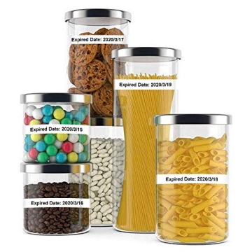 5-Pack M-K231 Compatible Label Tape for Brother P-Touch