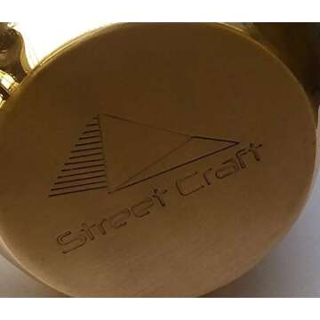 STREET CRAFT Embossed Copper Pitcher and Tumbler Set