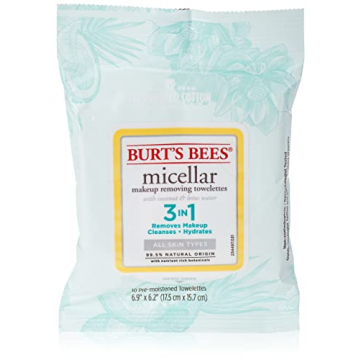 Burt's Bees Micellar Makeup Removing Towelettes 10 Count