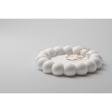 MONEST Jewelry Tray - Elegant Resin Dish for Organizing