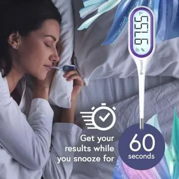 iProven Basal Body Thermometer – Accurate Ovulation Tracker