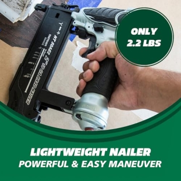 Metabo HPT Brad Nailer Kit - 18 Gauge Pro-Grade Gun