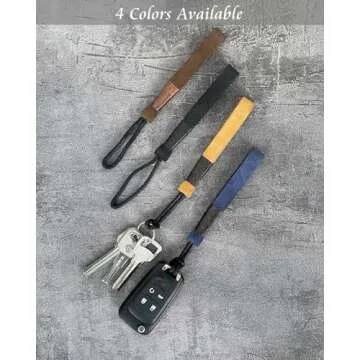 LAGIPA Leather Car Keychain - Lightweight, Durable & Stylish