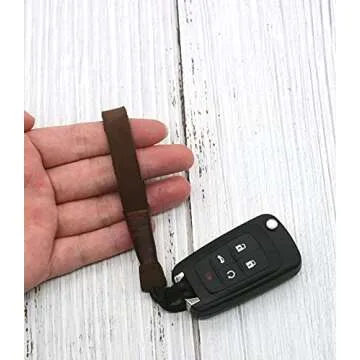 LAGIPA Leather Car Keychain - Lightweight, Durable & Stylish