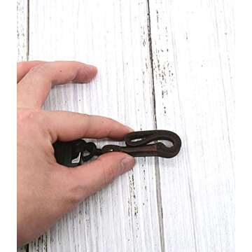 LAGIPA Leather Car Keychain - Lightweight, Durable & Stylish