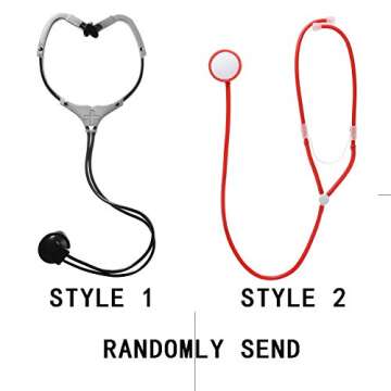 EDENIGHT Nurse Costumes for Women Naughty Nurse Lingerie Set Doctor Cosplay Outfit with Stethoscope