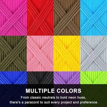 WEREWOLVES Paracord Rope, 7 Strand Type III Parachute Cord 4mm 100ft / 200ft for Crafting, DIY Projects, Survival Bracelets (Army Green, 100 ft)