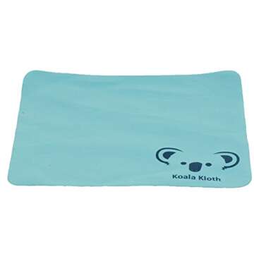 OPTX 20/20 Hydrotac Stick-On Bifocal Lenses | Magnifying Adhesive Reading Lens Sticker | USA Made | Sunglass Magnifier Add On | 1 Pair | Bundle with Koala Glasses Cloth and Case, (+1.50 Magnification)