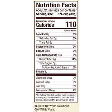 Bob's Red Mill Spelt Flour, 22-ounce (Pack of 4)