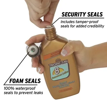 GoPong Sunscreen Flask Set - Discreet Alcohol Containers for Fun