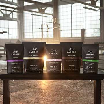 LADDER Whey Protein Powder, 26g Protein for Muscle Gain, 7g BCAAs, 14g EAAs, No Artificial Sweeteners, NSF Certified Supplements (Chocolate, 30 Serving Bag)