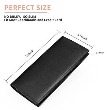 FALAN MULE RFID Blocking Slim Leather Wallet for Men