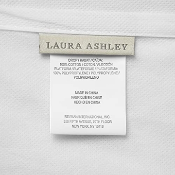 Laura Ashley Corner Tied Tailored Bedskirt - White Queen