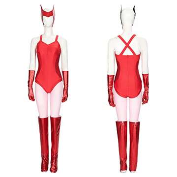 LiuSong Wanda Maximoff Costume - Scarlet Witch Cloak