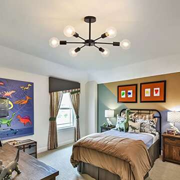 UOFUS Sputnik Chandelier Modern Mid Century Lighting