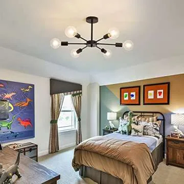 UOFUS Sputnik Chandelier Modern Mid Century Lighting