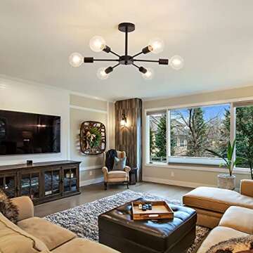 UOFUS Sputnik Chandelier Modern Mid Century Lighting