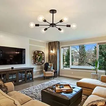 UOFUS Sputnik Chandelier Modern Mid Century Lighting