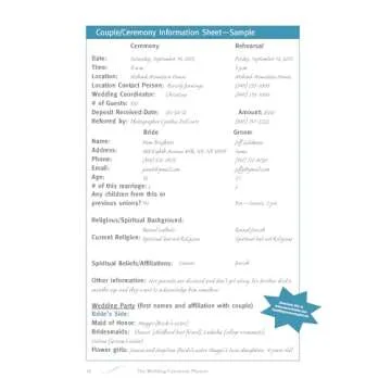 The Wedding Ceremony Planner for Your Perfect DIY Day.