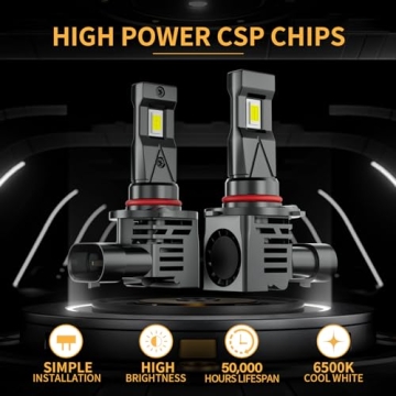 MIFMIA 9005 9006 LED Fog Bulbs - 60000LM Brightness