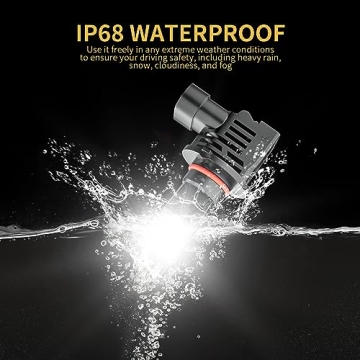 MIFMIA 9005 9006 LED Fog Bulbs - 60000LM Brightness