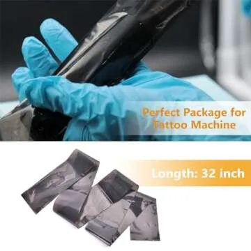 Clip Cord Covers - Canethy Pen Machine Bags 125Pcs Clip Cord Sleeves Pen Machine Covers Tattoo Cord Covers