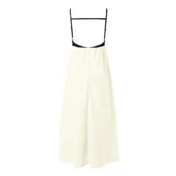 Women's Cotton Patchwork Spaghetti Strap Dresses