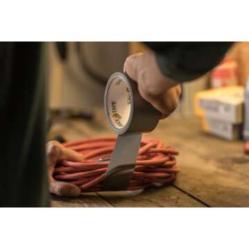 The Original Duck Tape Brand Duct Tape, 1-Pack 1.88 Inch x 20 Yard, 1-Pack Silver, Gray (1044729)