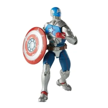 Marvel Hasbro Legends Series 6-inch Collectible Civil Warrior Action Figure Toy for Age 4 and Up wit...