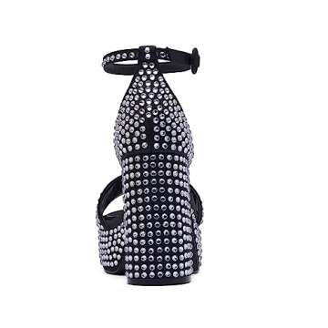 D'Amelio Footwear Mayvinaa Open Toe Platform High Block Heel Sandal