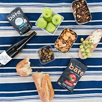 Bare Baked Crunchy Coconut Chips - Healthy Snack Alternative