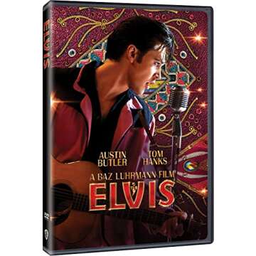 Warner Bros. Elvis (DVD) - A Captivating Musical Journey through the Legends Life