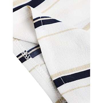 Milumia Women Striped Crop Cami Top with Pants Two Piece Outfit Romper Jumpsuits White Small