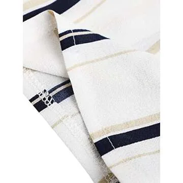 Milumia Women Striped Crop Cami Top with Pants Two Piece Outfit Romper Jumpsuits White Small