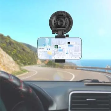 Heavy Duty Car Mount for iPhone & GoPro Video Recording