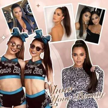 FESHFEN Drawstring Ponytails Extension for Women