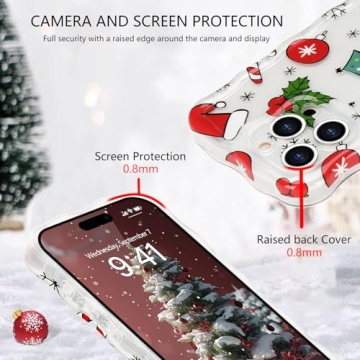 iPhone 15 Pro Max Christmas Phone Case - Cute Design