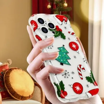 iPhone 15 Pro Max Christmas Phone Case - Cute Design