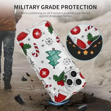 iPhone 15 Pro Max Christmas Phone Case - Cute Design