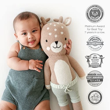 Cuddle + Kind Elliot the Fawn - Heirloom Toy That Feeds Families