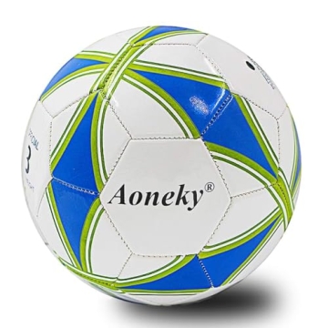 Aoneky Kids Soccer Ball Eco-Friendly Durable with Pump