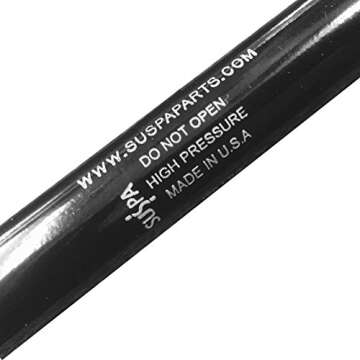 Suspa C16-08054 C1608054 20" Gas Prop, Quantity (2), Force 100 Lbs Per Prop, Force Per Set 200 Lbs, ...