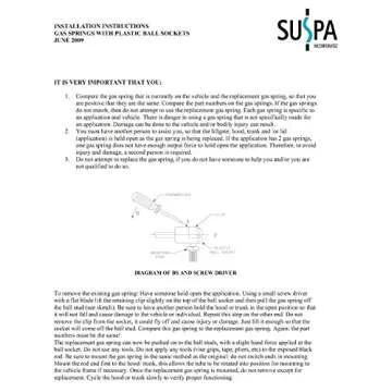 Suspa C16-08054 C1608054 20" Gas Prop, Quantity (2), Force 100 Lbs Per Prop, Force Per Set 200 Lbs, Camper Rear Window, Tonneau Cover Lift Supports, Window Lift Support, Made in USA